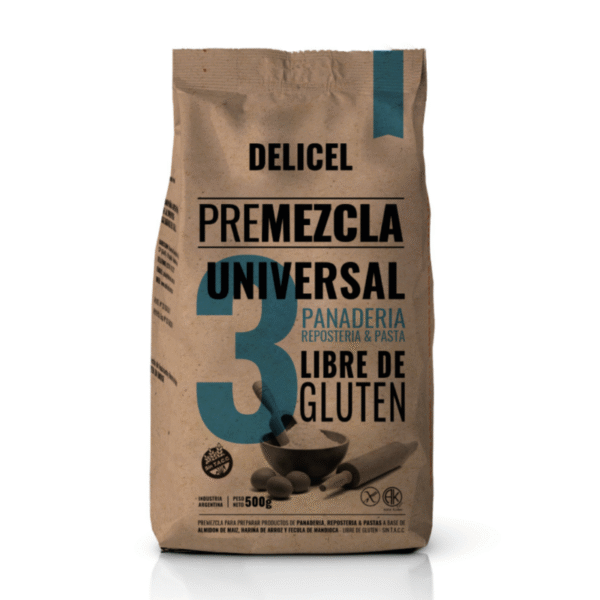 Premezcla universal Delicel 500g - Imagen 1