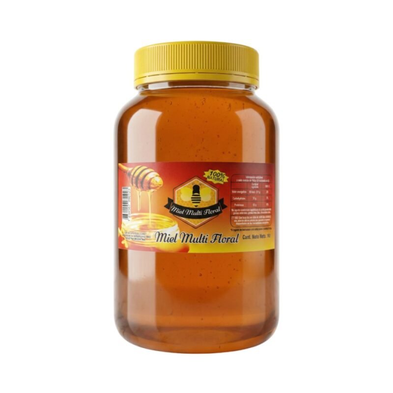 3054 Miel multifloral 500grs - Imagen 1