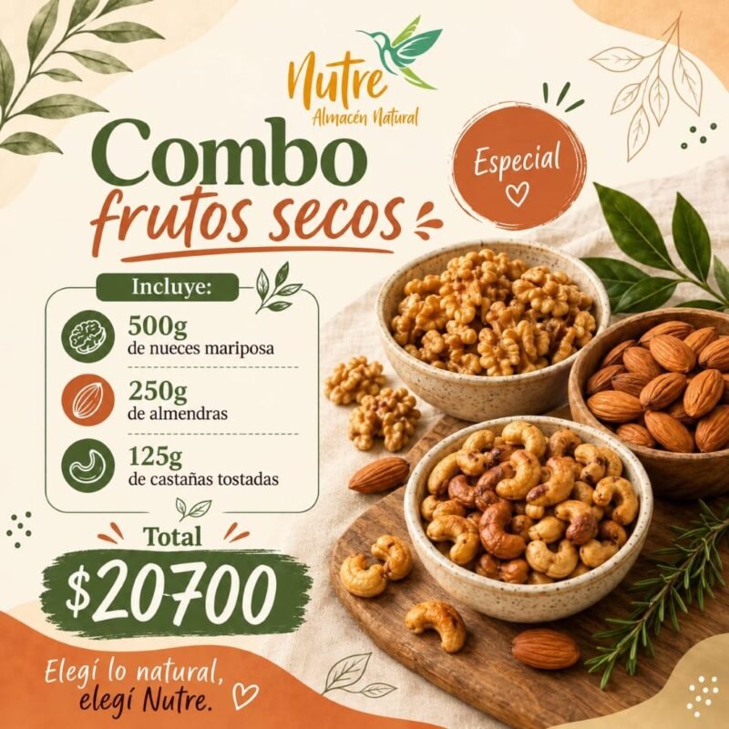 combo frutos secos 6-10 Combo frutos secos - Imagen 1